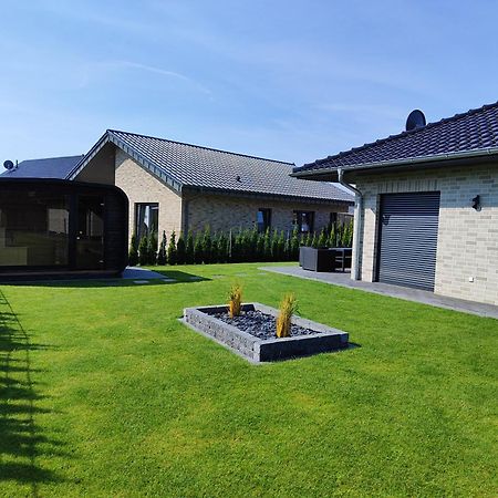 Ferienhaus Devilina Mit Sauna Am Harkebruegger See Barssel (Cloppenburg) Exterior foto