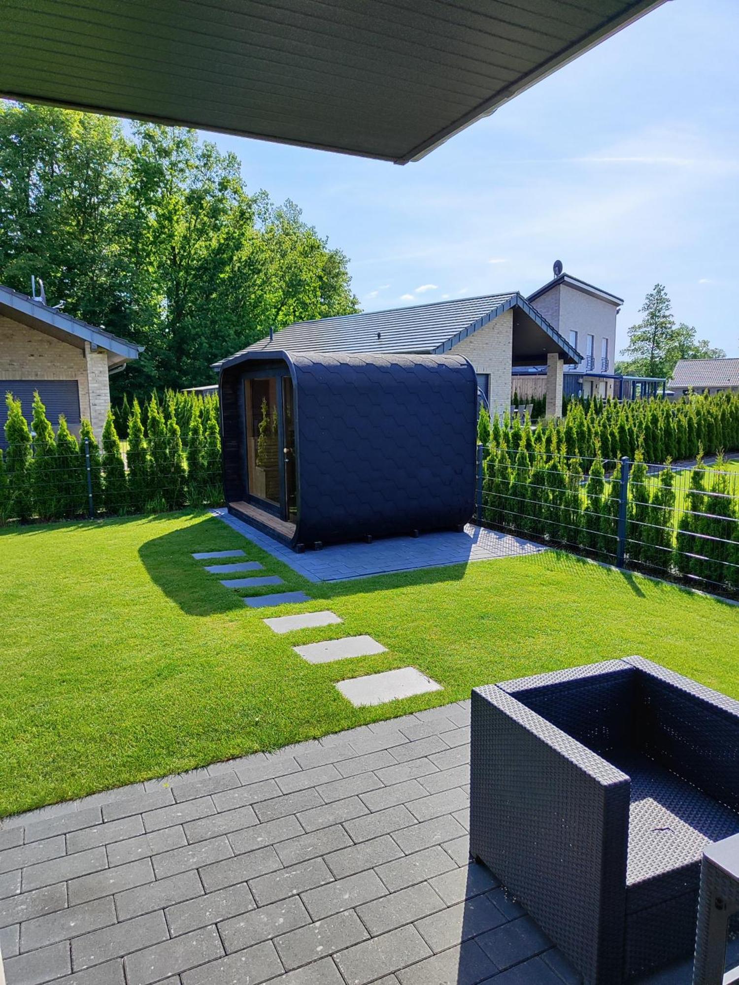 Ferienhaus Devilina Mit Sauna Am Harkebruegger See Barssel (Cloppenburg) Exterior foto